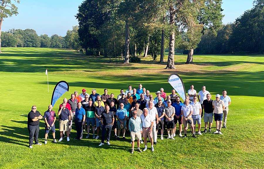 BHTA Golf Day 2021 - All players on course