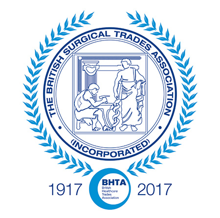 BHTA 100 years centenary logo