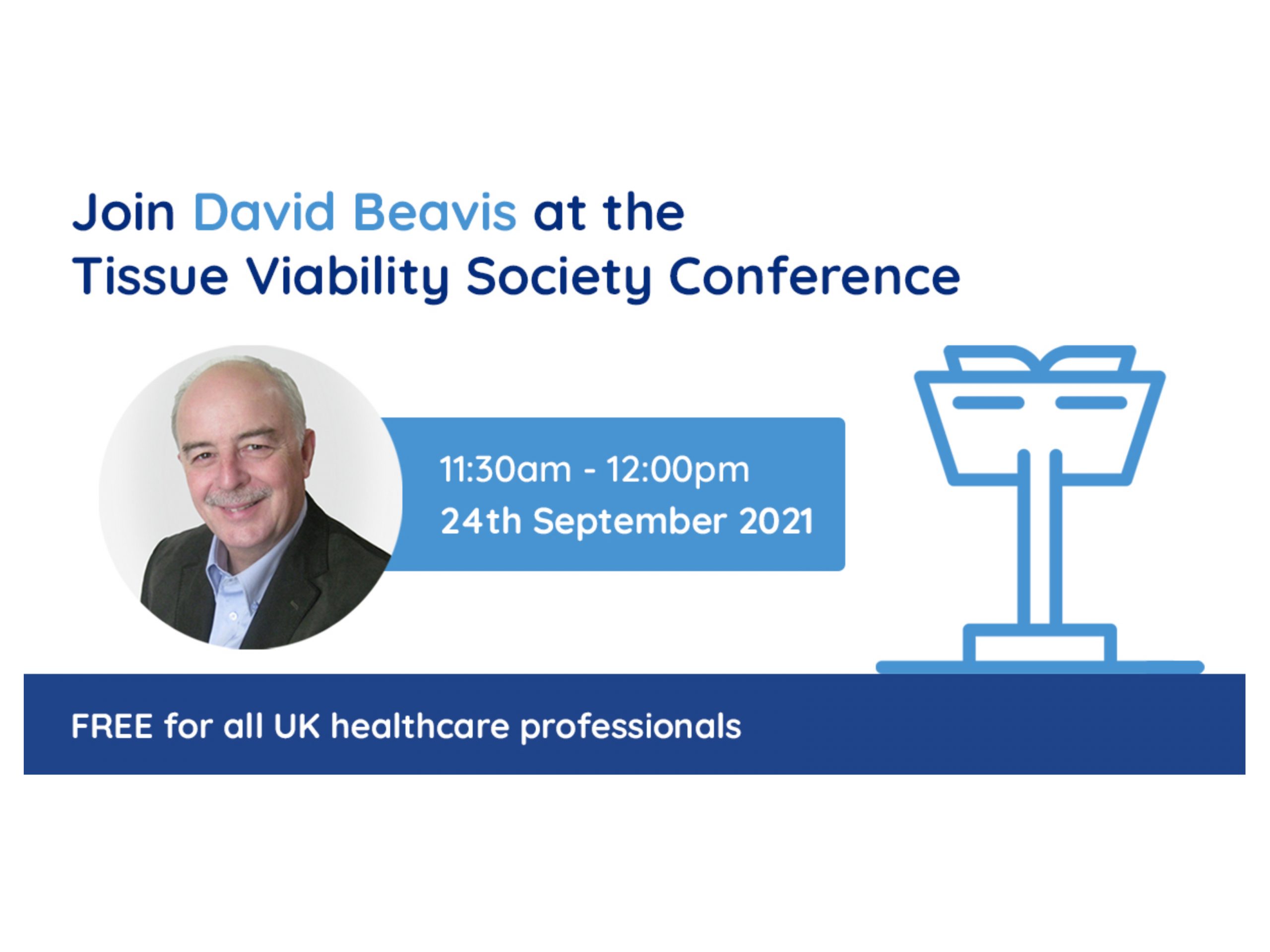 David Beavis to introduce tissue viability clinicians to the BHTA this September
