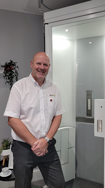 Steve Hill, National Sales Manager at Terry Lifts