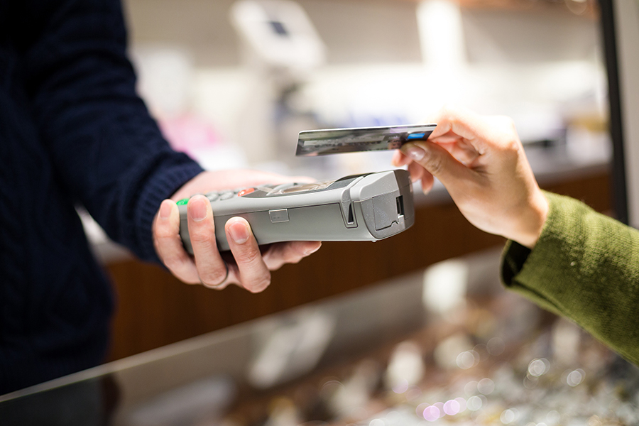 Card machine transaction image