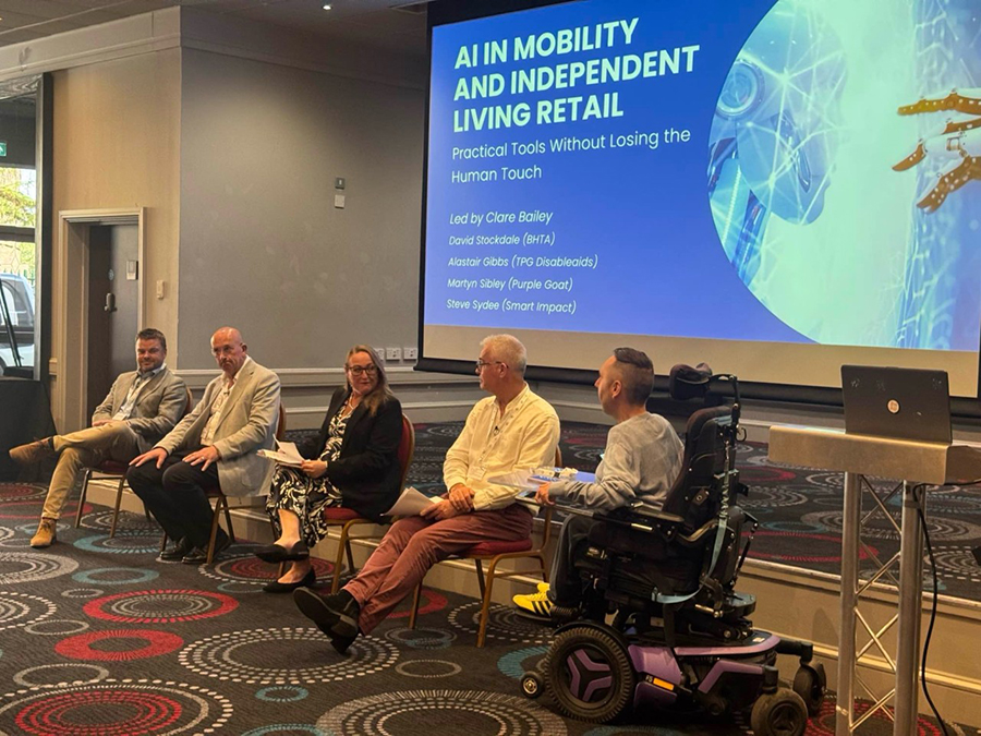 BHTA Retailers' Day 2026 - AI in mobility and independent living retail panel discussion image