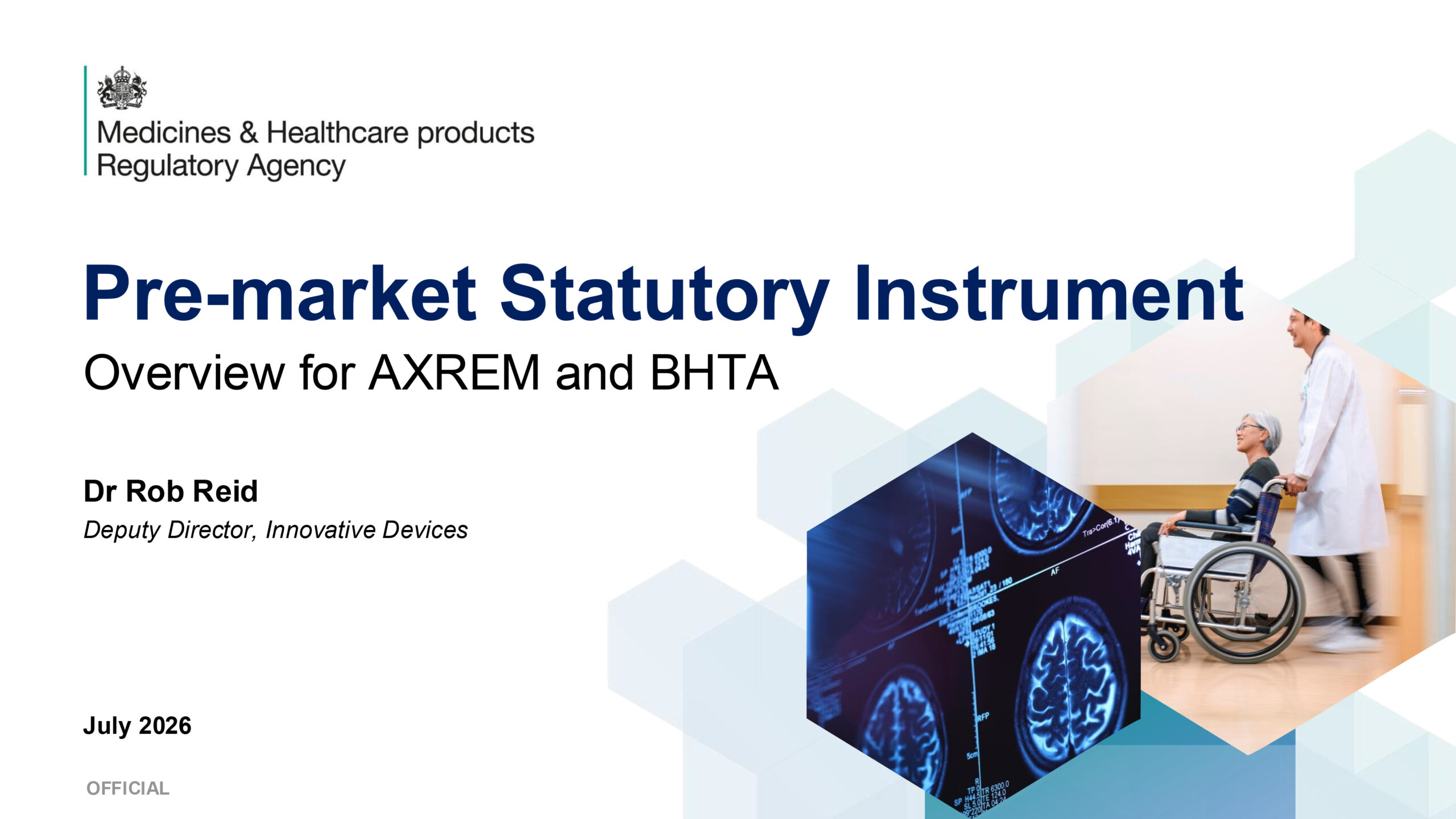 MHRA outlines proposed Pre-market Statutory Instrument reforms for UK medical devices
